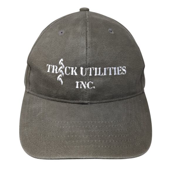 Track Utilities Inc Baseball Cap Brown OS Adjustable Embroidered Fahrenheit - Picture 1 of 9